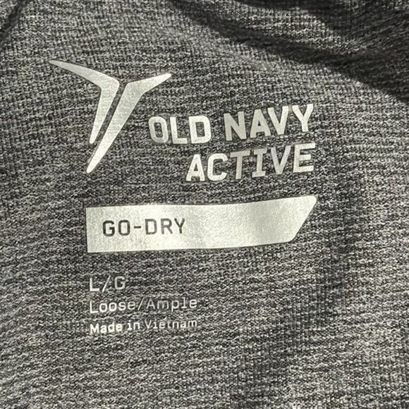 Old Navy Active Go-Dry Loose Fit Racerback Tank Top L/G - Picture 2 of 4
